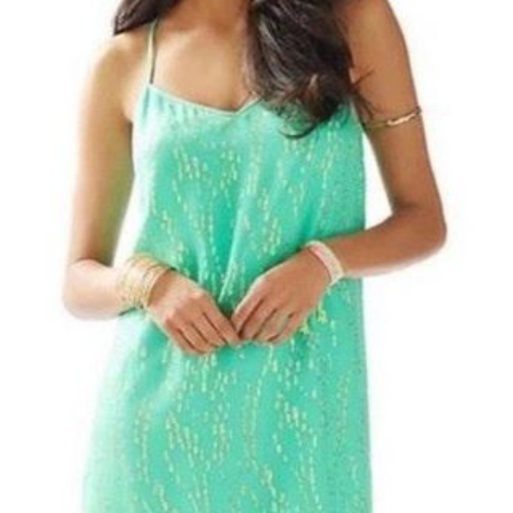 Lilly Pulitzer Dusk Strappy Silk Dress